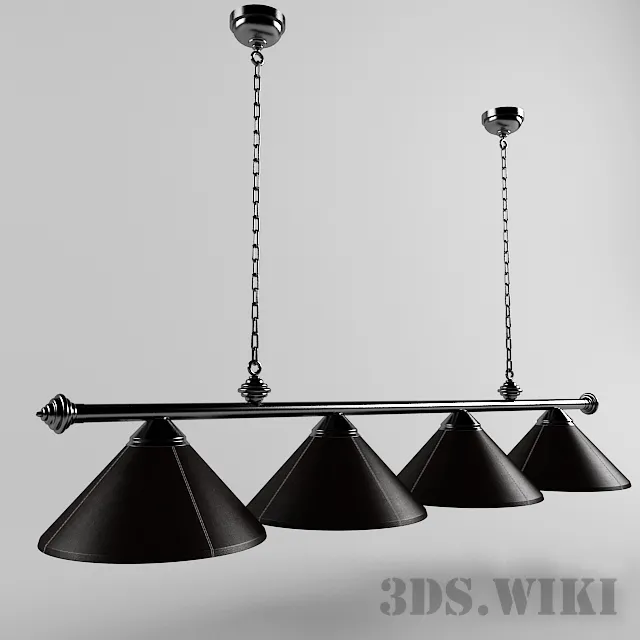 other-models – Chandelier for billiards 3D Model