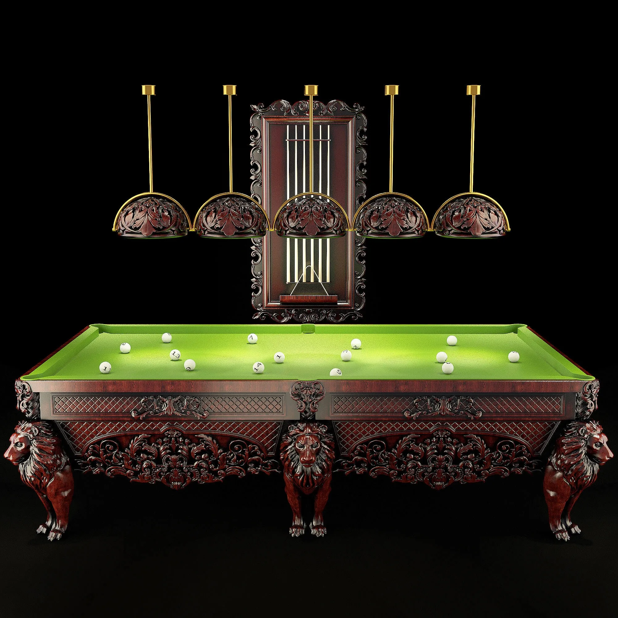 other-models – Classic Billiards 3D Model