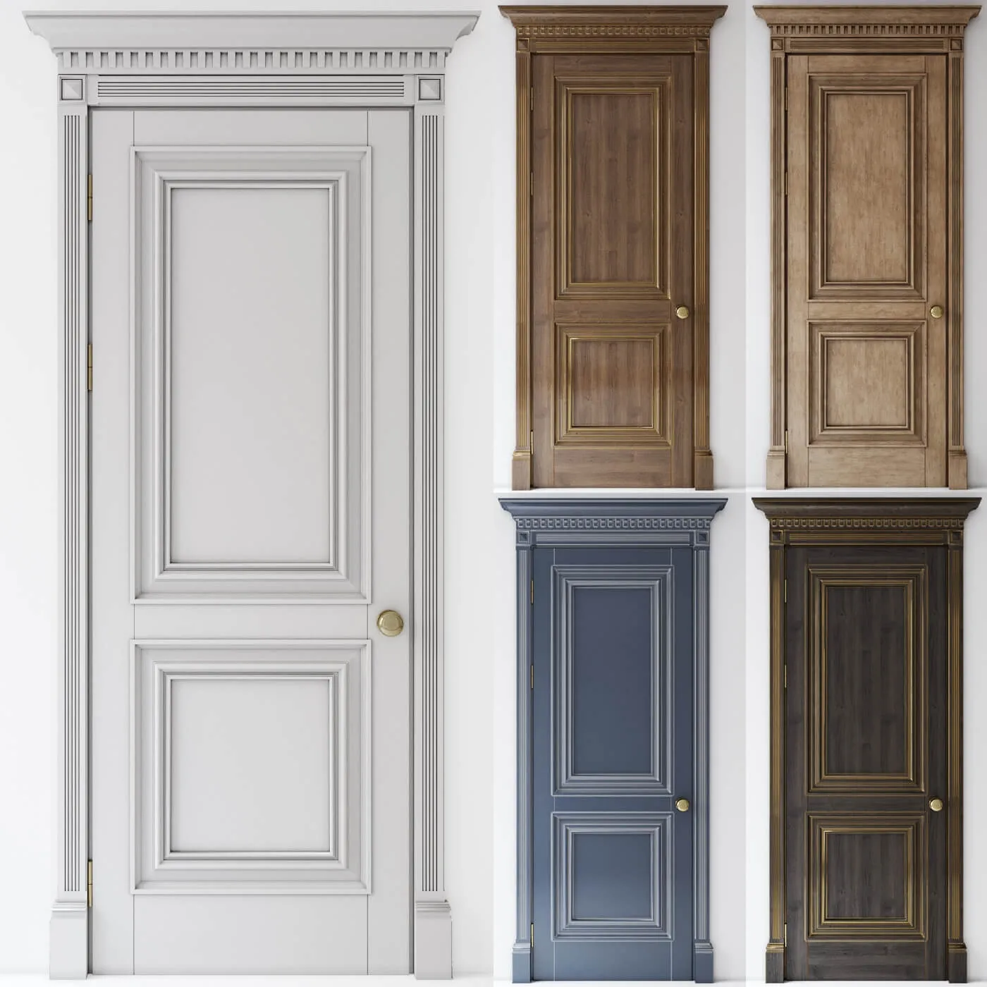 other-models – Classic door collection 3D Model