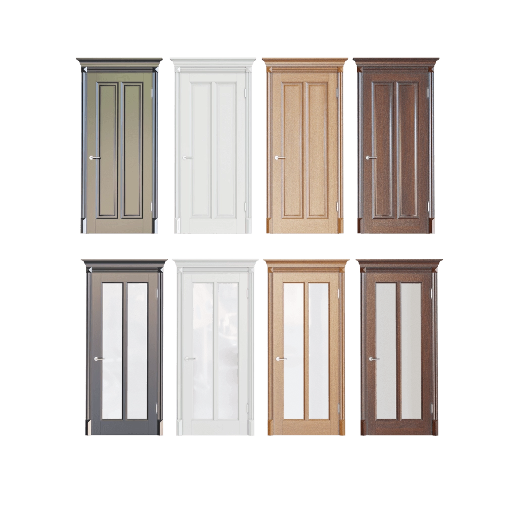 other-models – Classic interior doors 05 3D Model