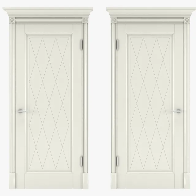 other-models – Classic interior doors 06 3D Model