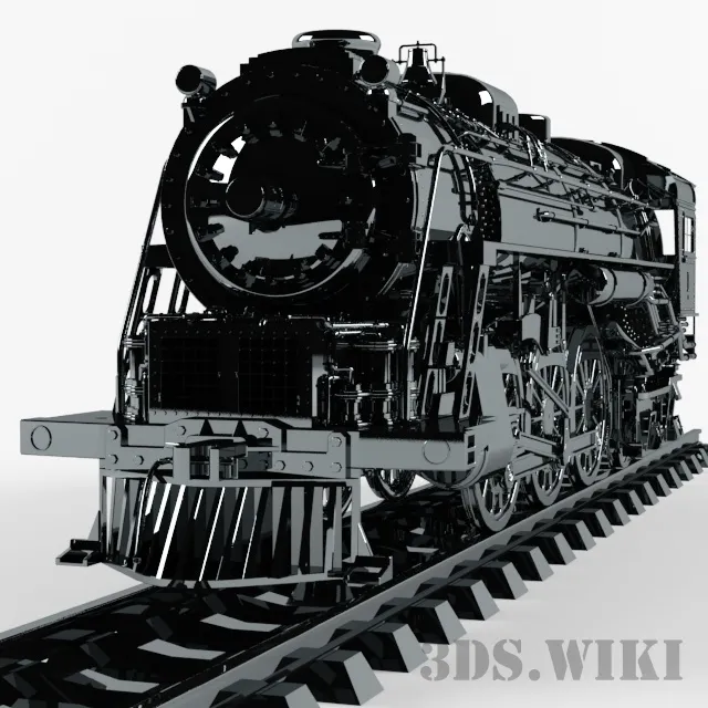 other-models – Classic train 3D Model