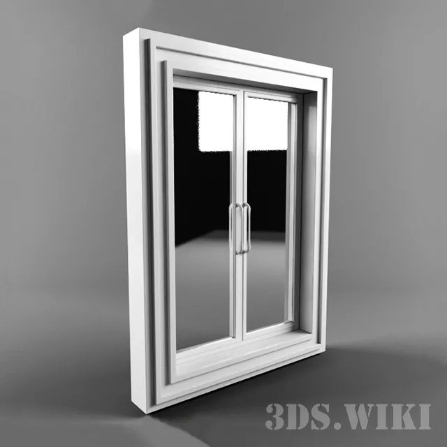 other-models – Classic window 3D Model