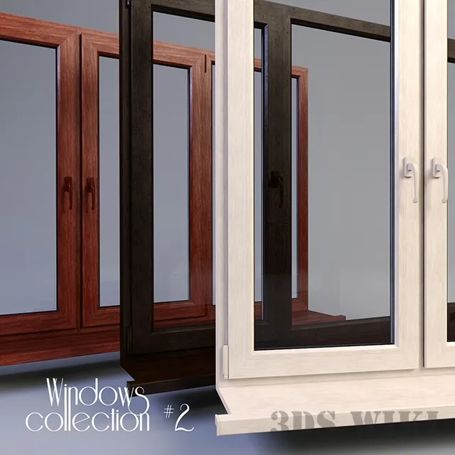other-models – Collection of modern windows 3D Model