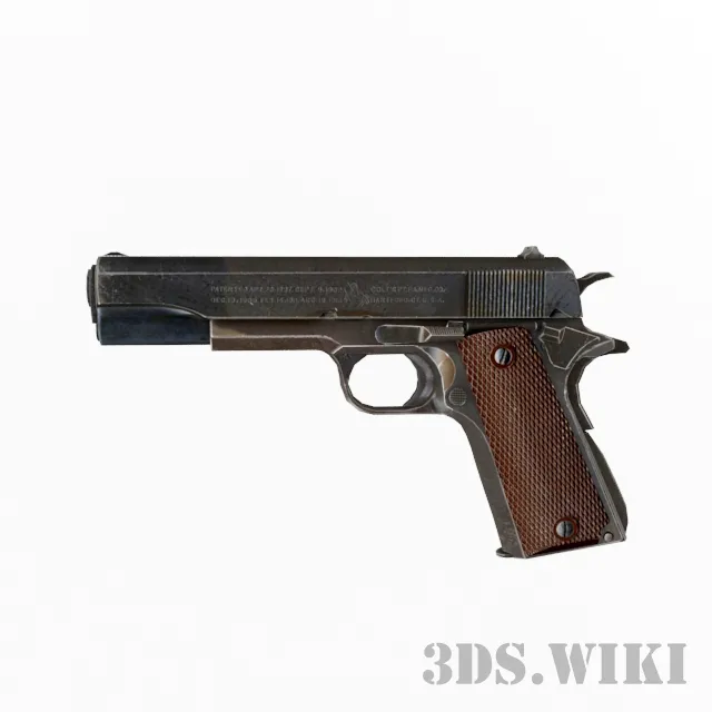 other-models – Colt M1911 pistol 3D Model