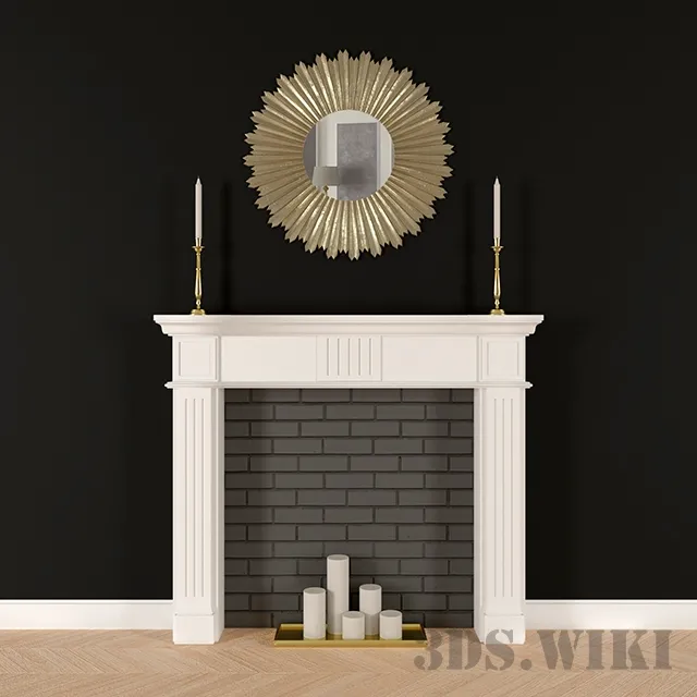 other-models – Decorative fireplace 3D Model