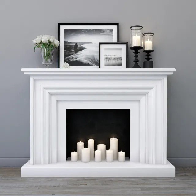 other-models – Decorative fireplace 3D Model