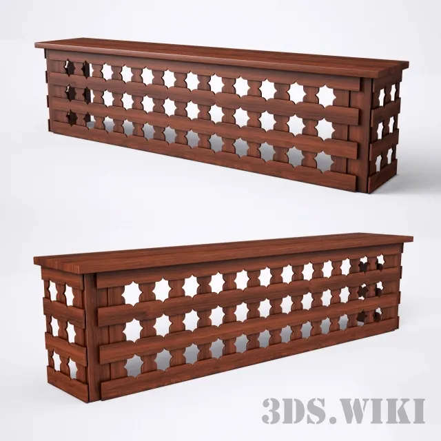 other-models – Decorative grille for radiator 3D Model