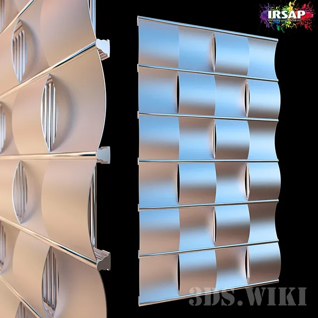 other-models – Design radiator IRSAP CURVAL 3D Model