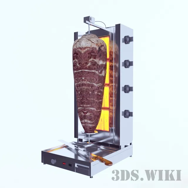 other-models – Doner shawarma machine 3D Model