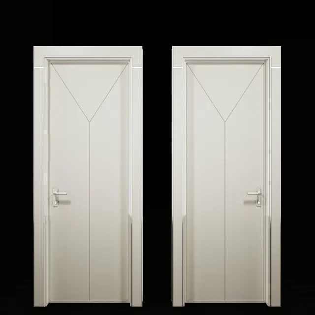 other-models – Door Art Edge 01 3D Model