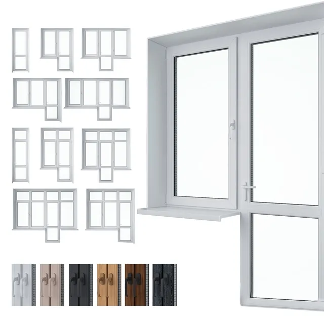 other-models – Door Set 3 3D Model