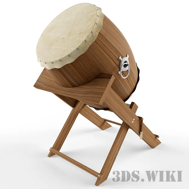 other-models – Drum Taiko 2 3D Model