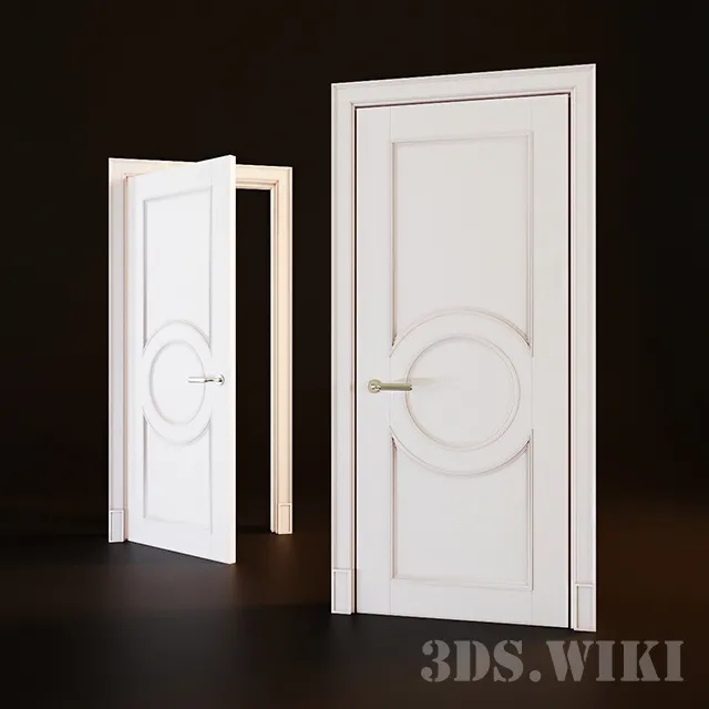 other-models – Entrance classic door 3D Model