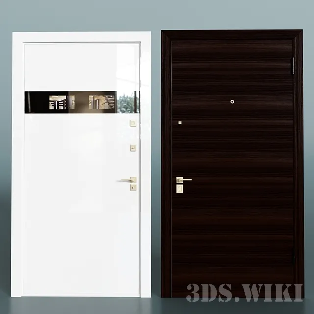 other-models – Entrance steel door Leganza Smart 3D Model