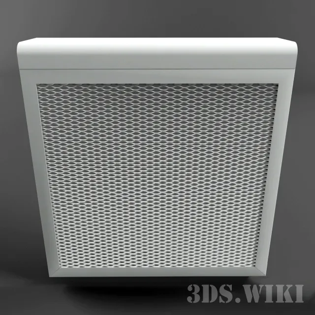 other-models – ERA Decorative metal shield on the radiator 3D Model