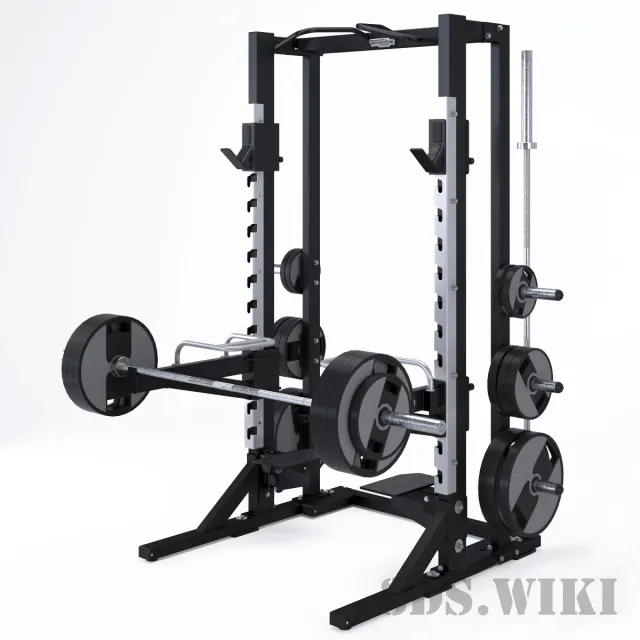 other-models – Exerciser for lifting a bar with a horizontal bar 3D Model