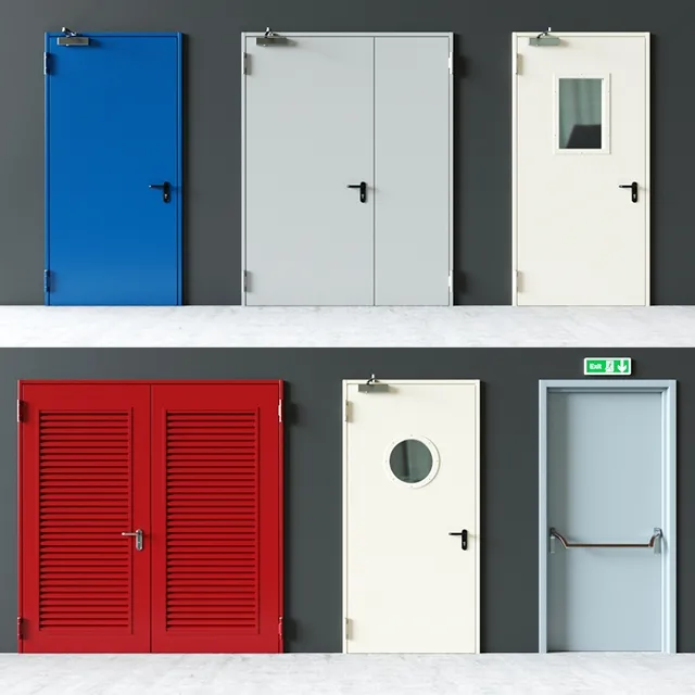 other-models – Fire doors from Novoferm Elite 3D Model