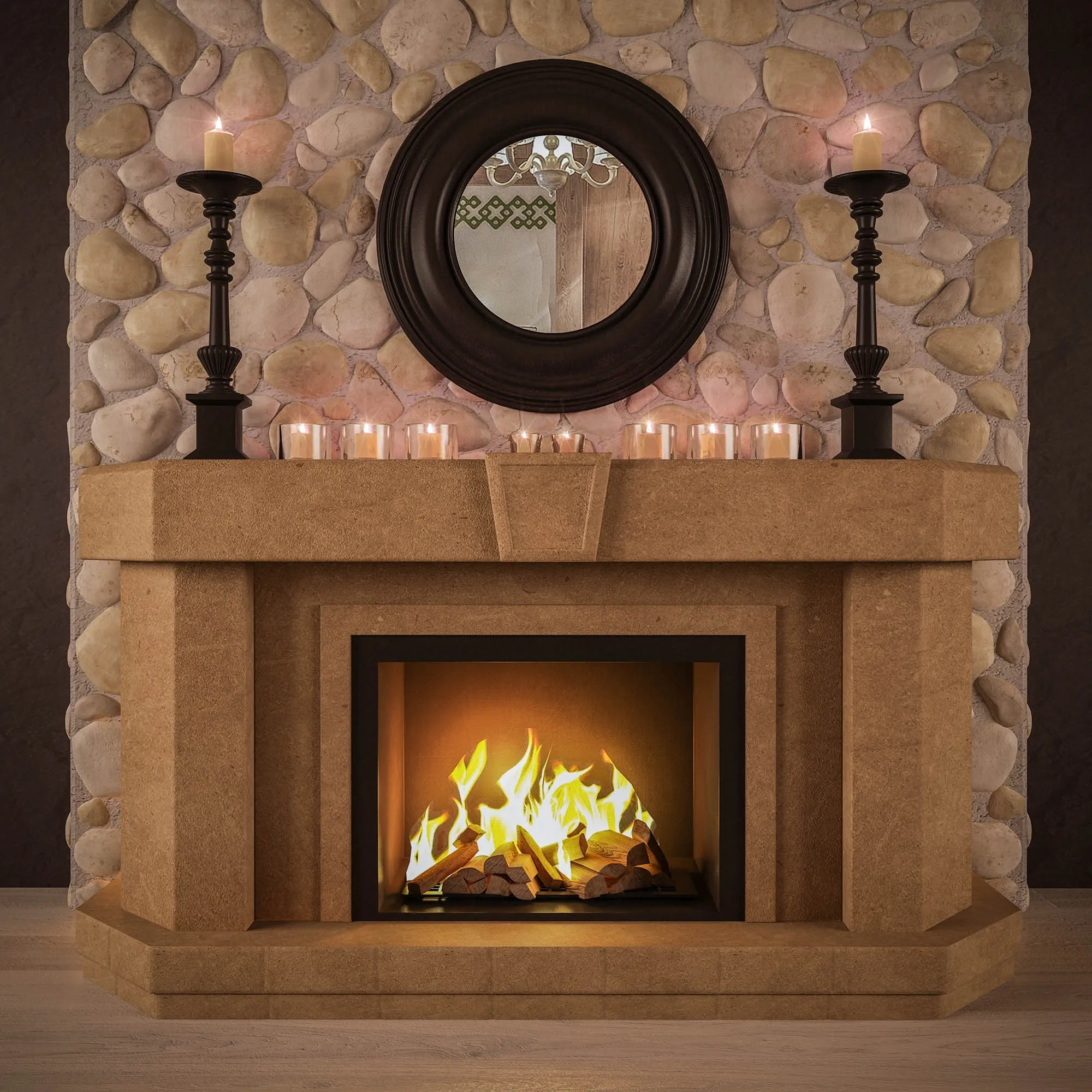 other-models – Fireplace 006 3D Model