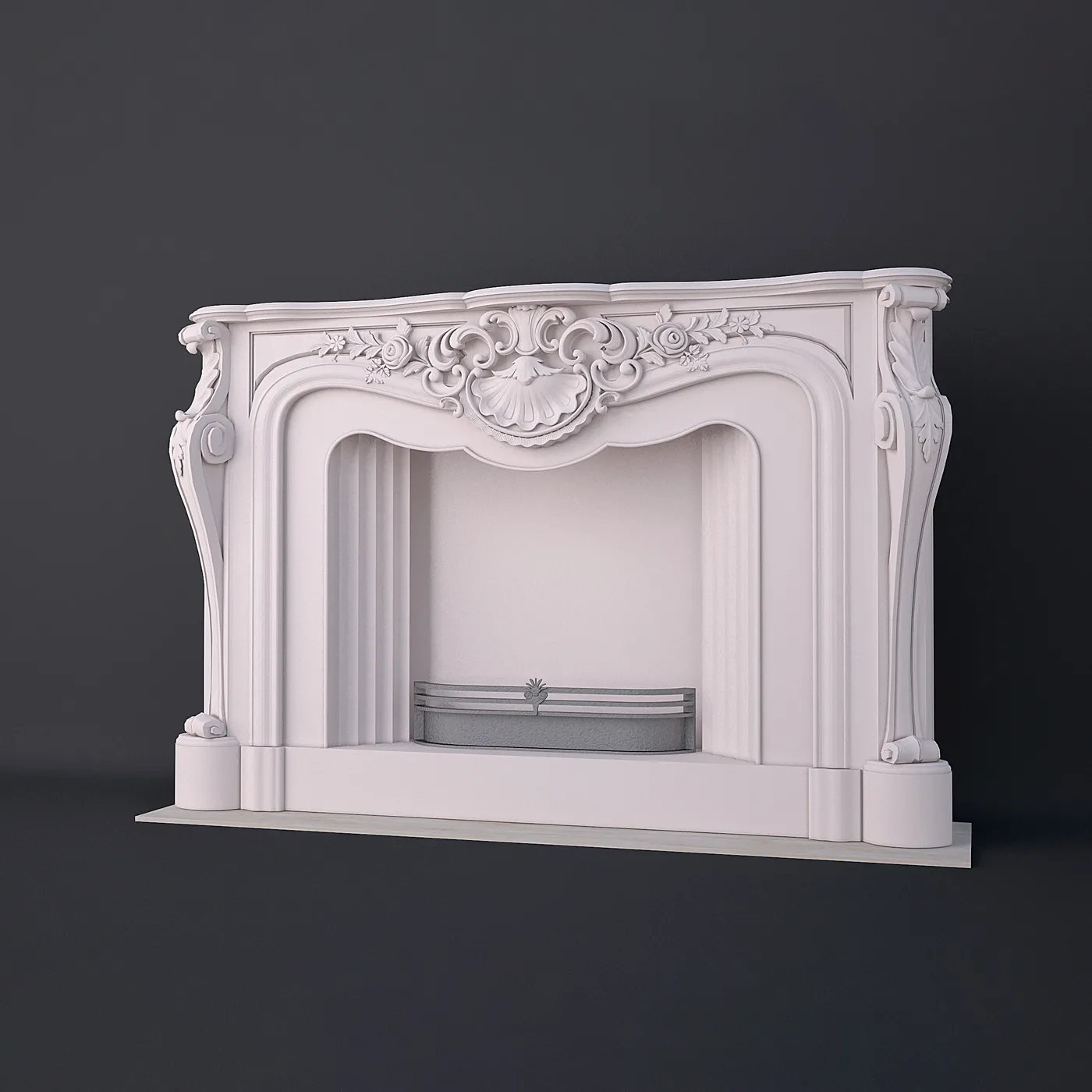 other-models – Fireplace 011 3D Model
