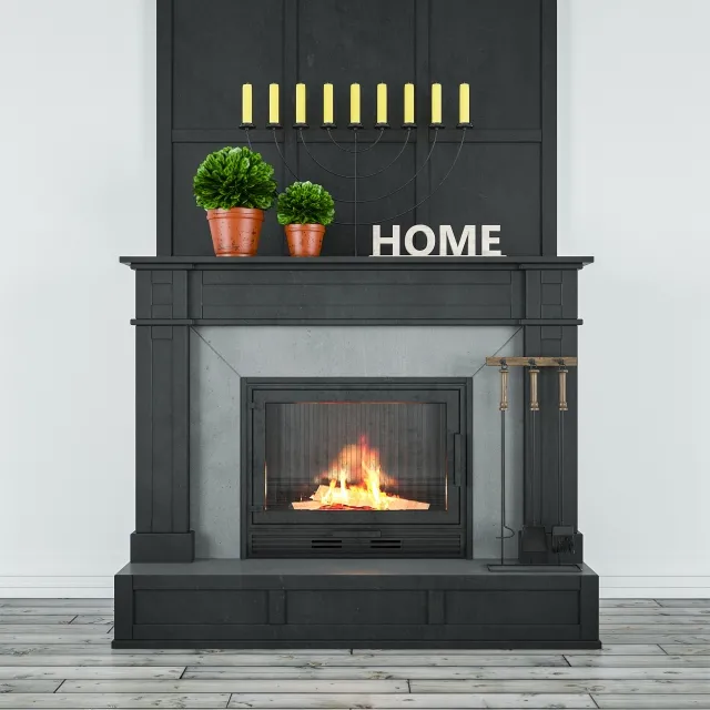 other-models – Fireplace 2 3D Model