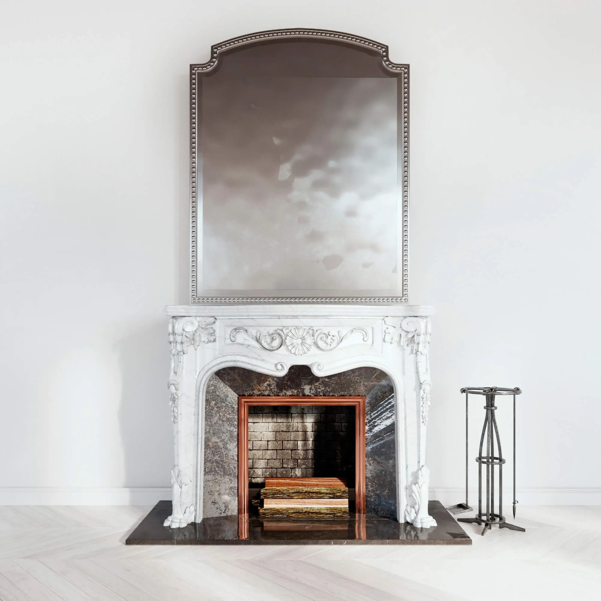 other-models – Fireplace 348 3D Model