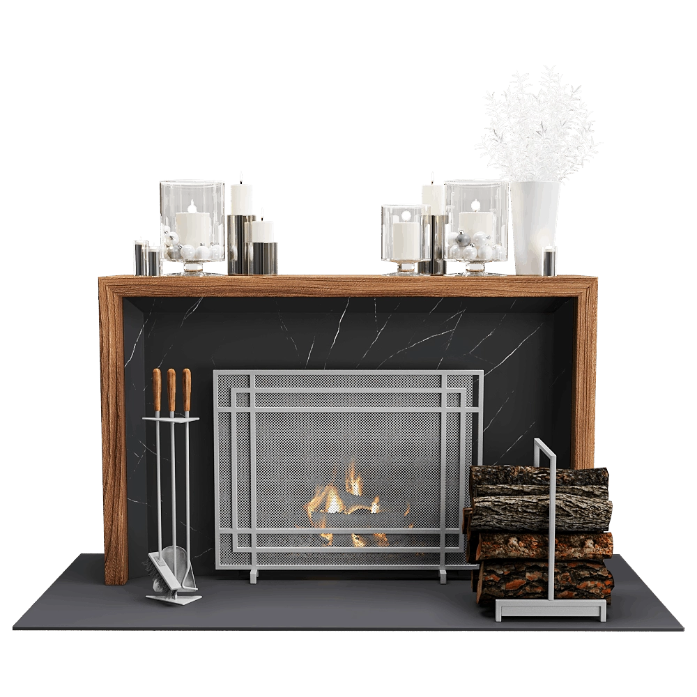 other-models – Fireplace 36 3D Model