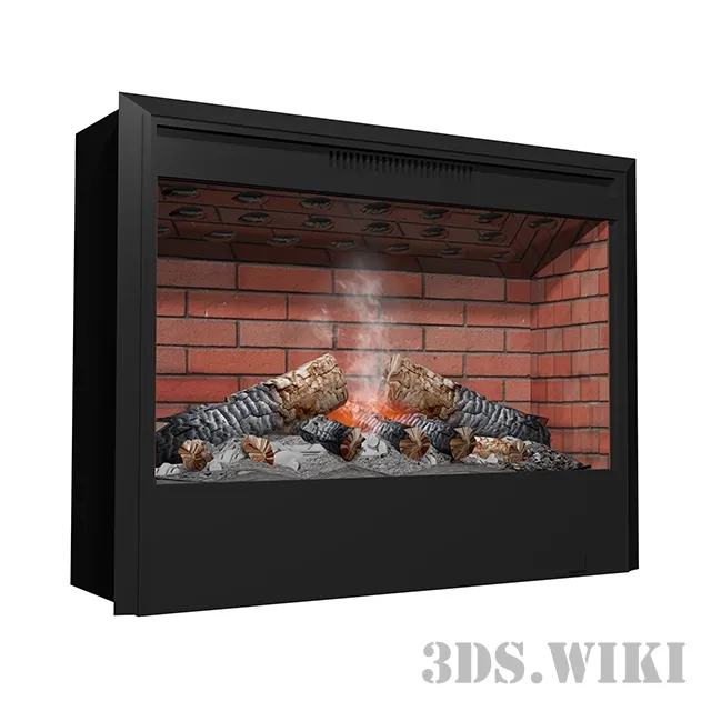 other-models – Fireplace 3D HELIOS 26 REALFLAME 3D Model