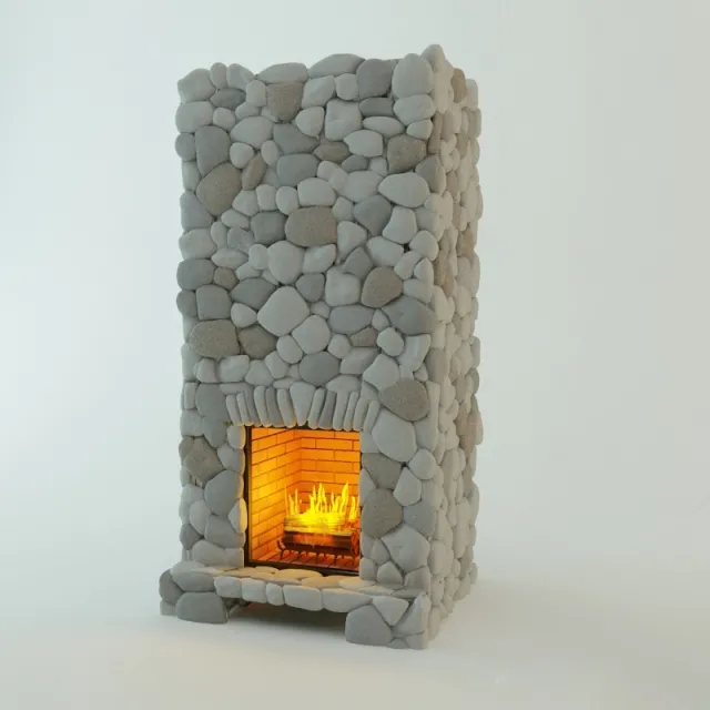 other-models – Fireplace 3D Model