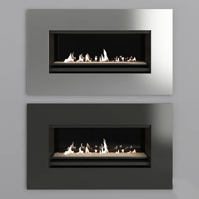 other-models – Fireplace modern 21 3D Model