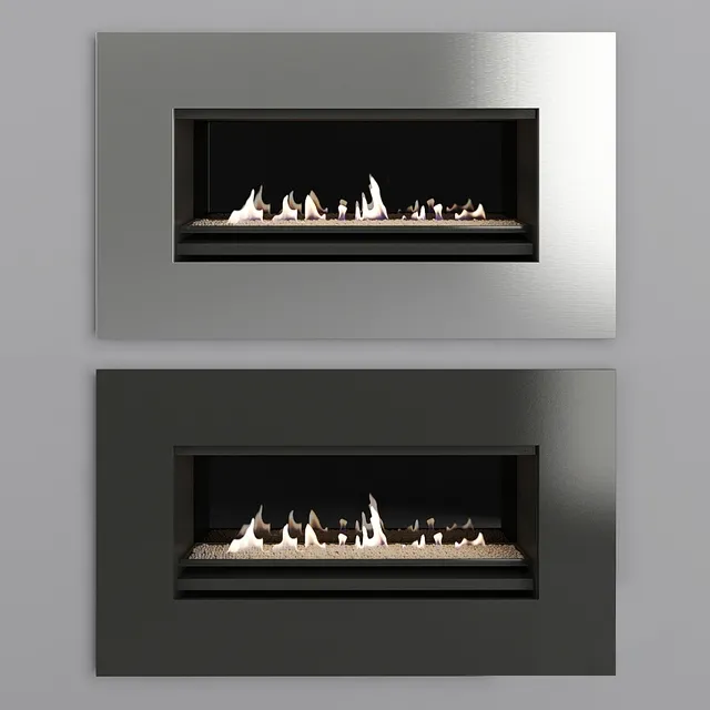 other-models – Fireplace modern 21 3D Model