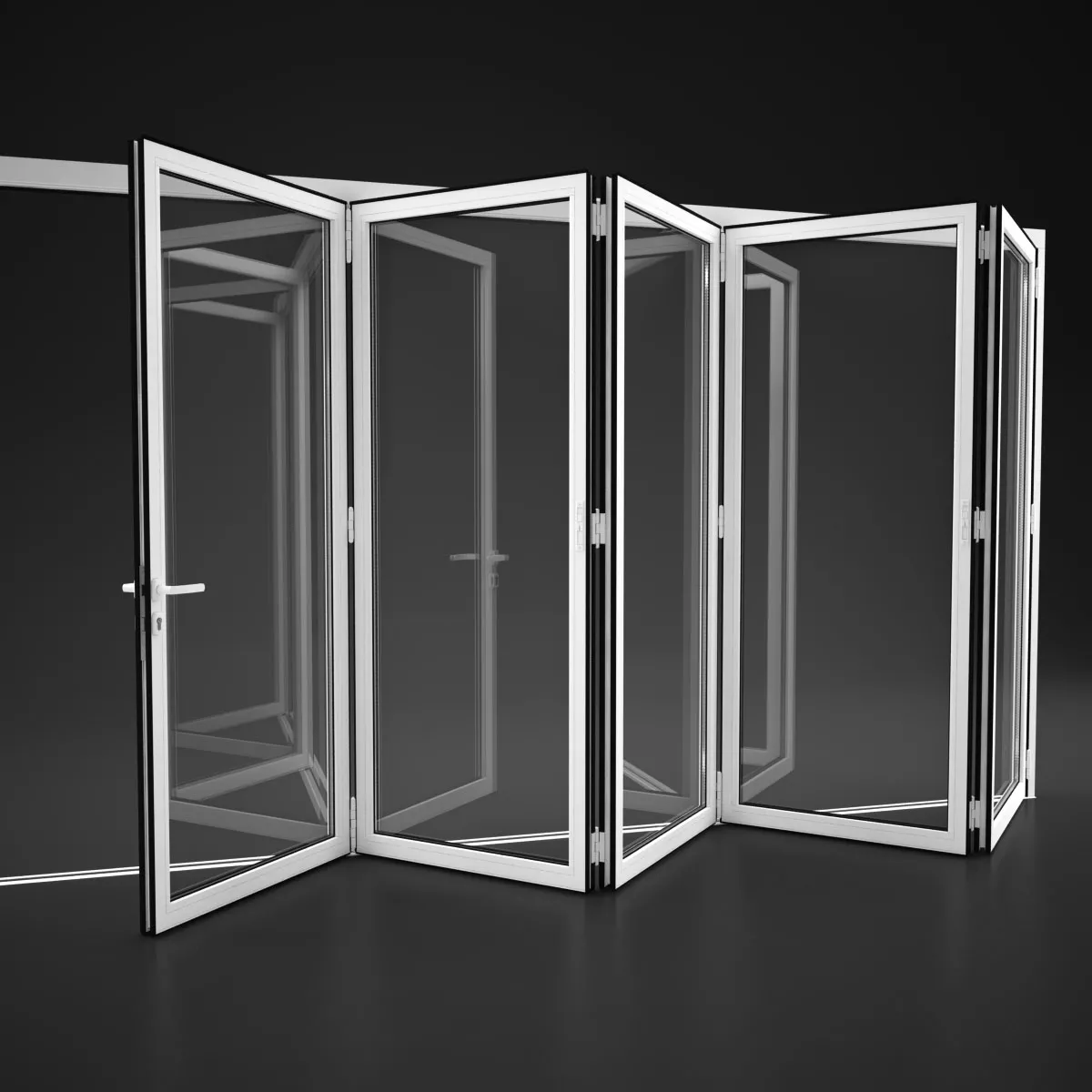 other-models – Folding doors Alumil 1 3D Model