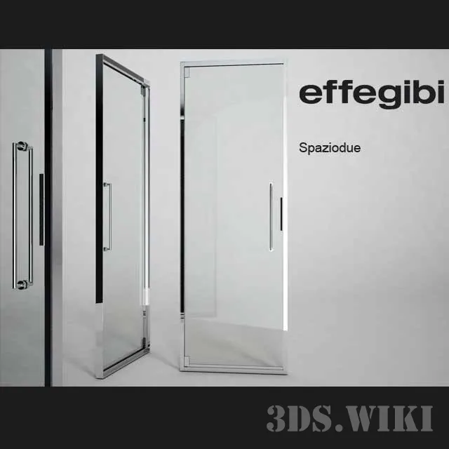 other-models – Glass door and hinge 3D Model