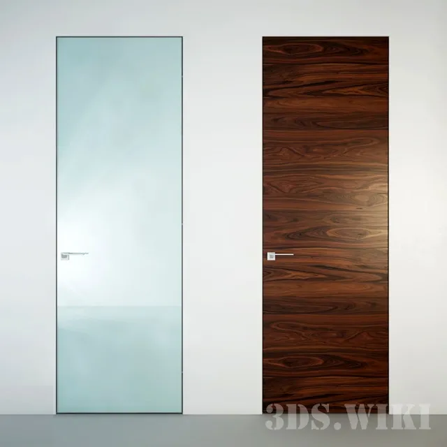 other-models – Hidden interior doors Minimal Doors 3D Model