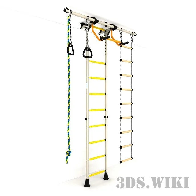 other-models – Home sports complex Karusel 3 3D Model