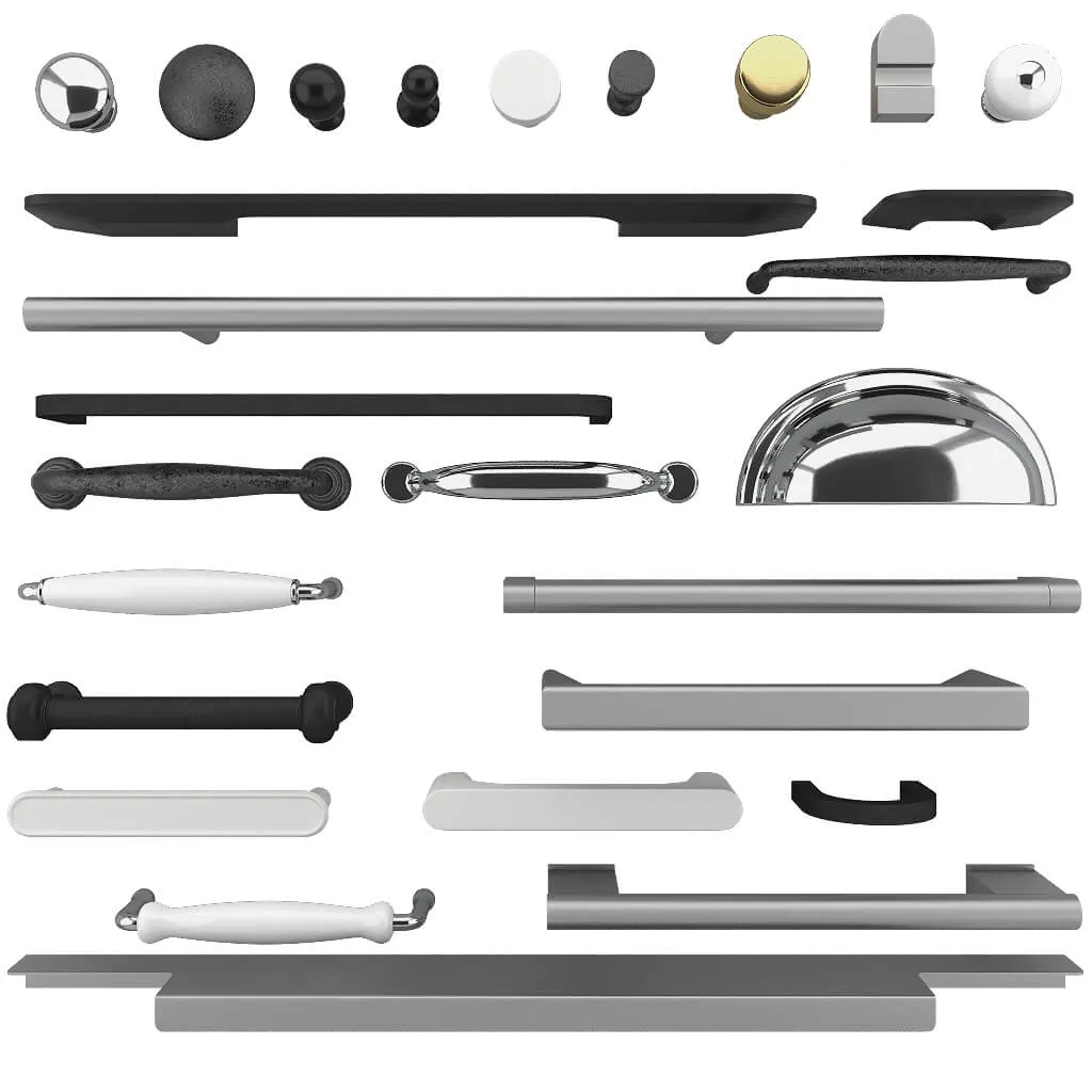 other-models – IKEA door knobs and handles 3D Model