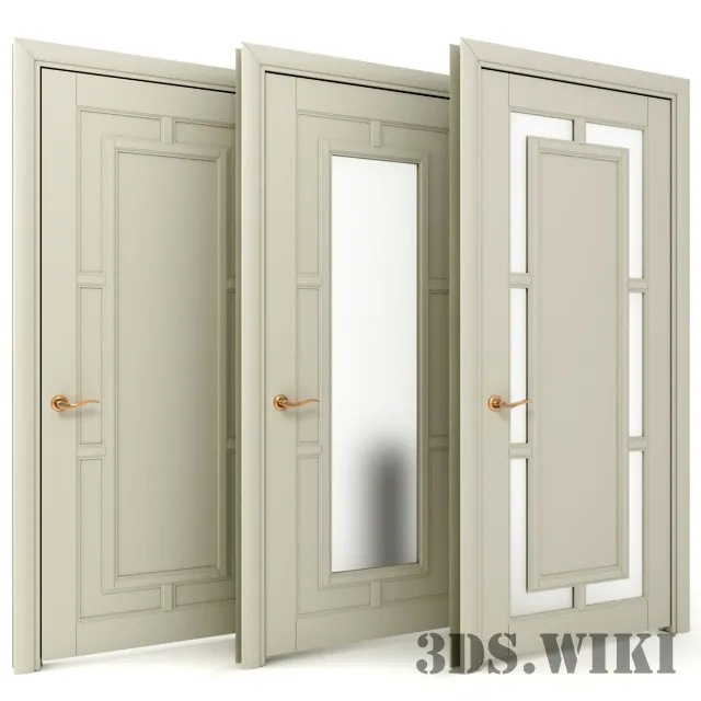 other-models – Interior door Pharaoh 3D Model