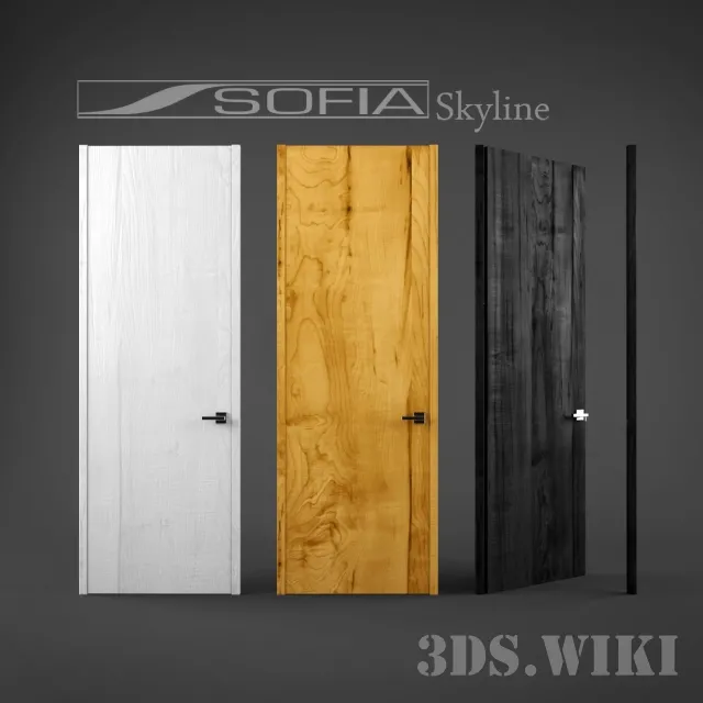 other-models – Interior doors Sofia Skyline 3D Model