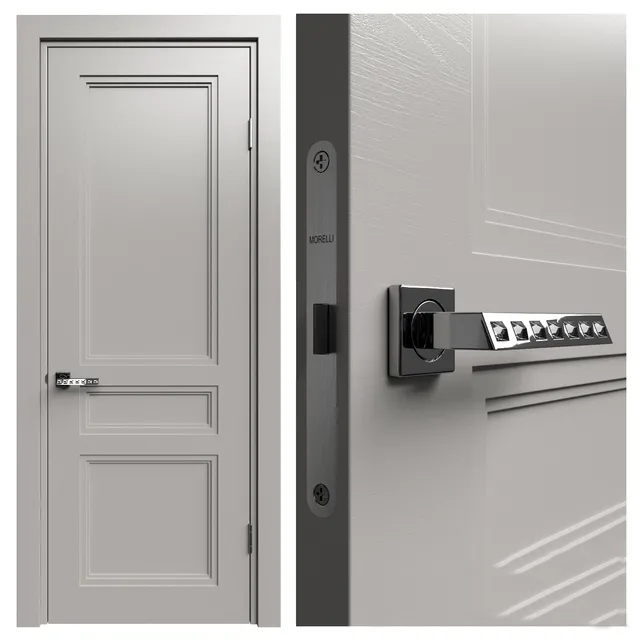 other-models – Internal door Academy Medea 5 doors # 2 3D Model