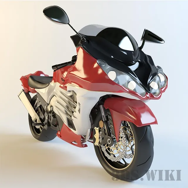 other-models – Kawasaki motorcycle 3D Model
