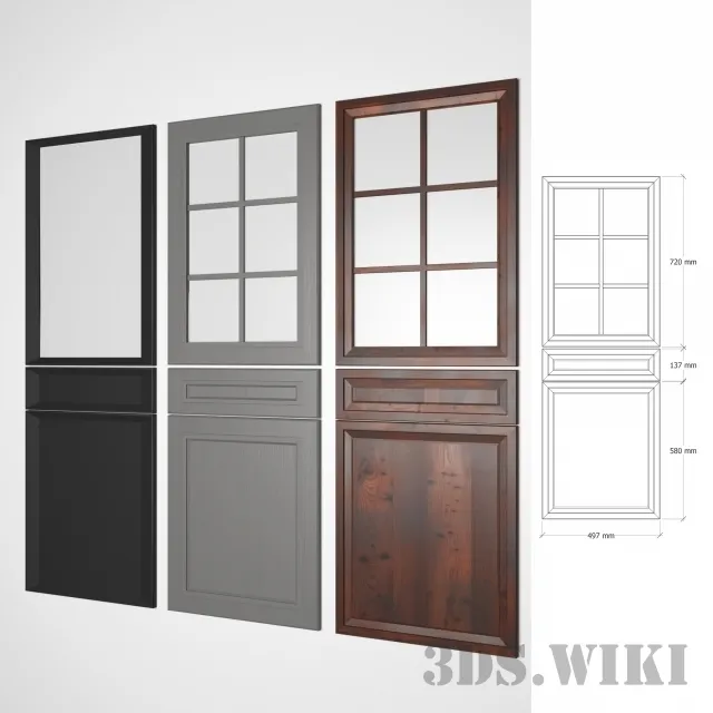 other-models – Kitchen facades 3D Model