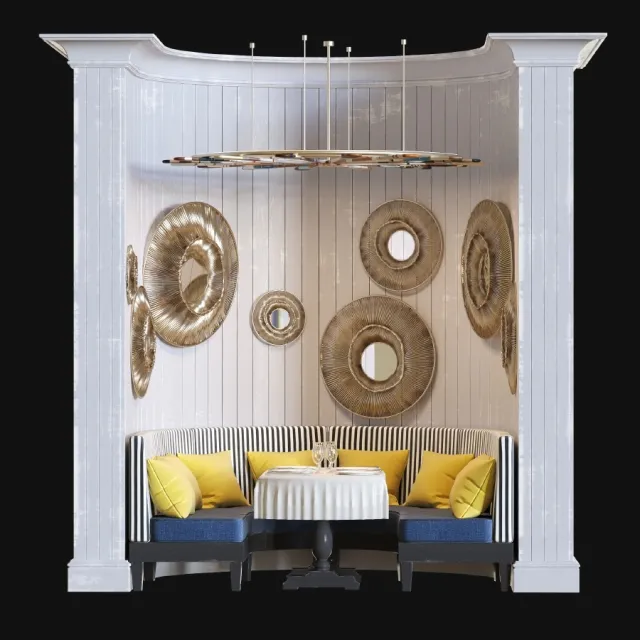 other-models – Luza for cafe restaurant 3D Model