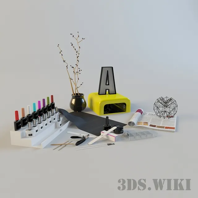 other-models – Manicure set 3D Model