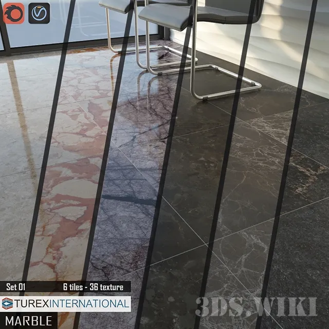 other-models – Marble tiles TUREX INTERNATIONAL 3D Model