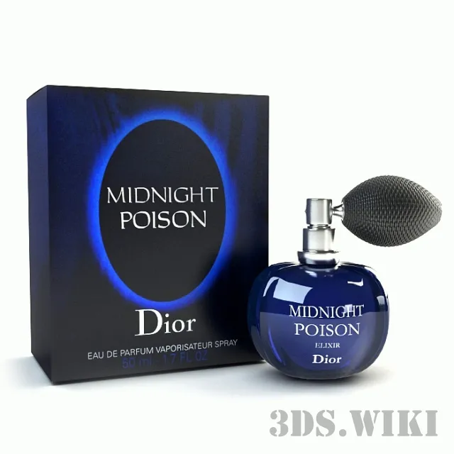 other-models – Midnight Poison Christian Dior perfume 3D Model