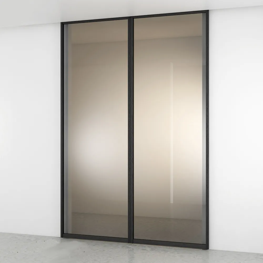 other-models – Minimal doors sliding glass walls 3D Model