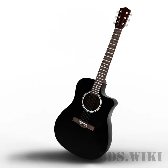 other-models – Modern guitar 3D Model