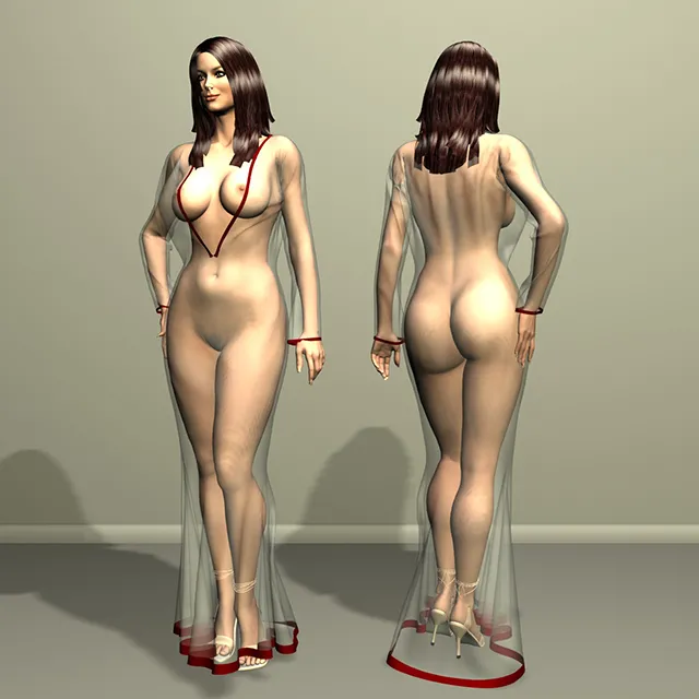 other-models – Nude girl 3D Model
