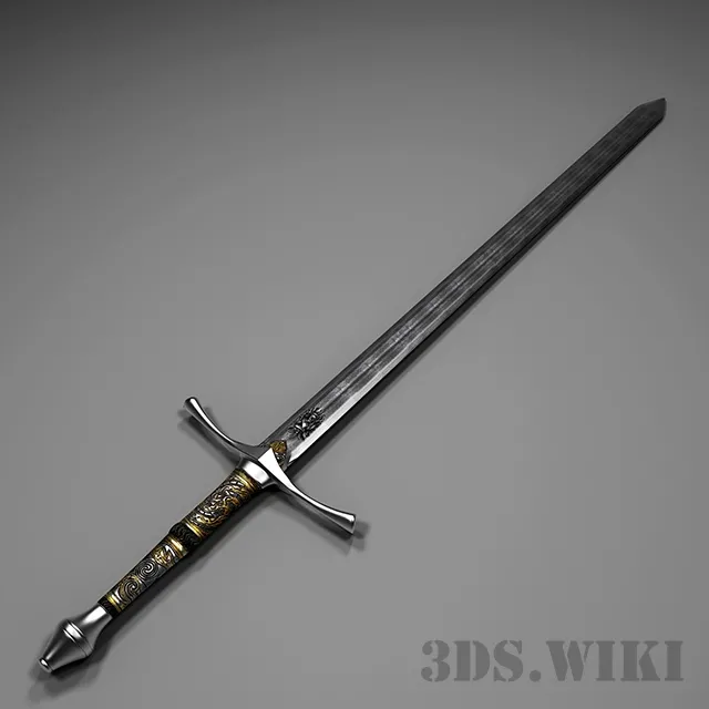 other-models – Old sword 3D Model