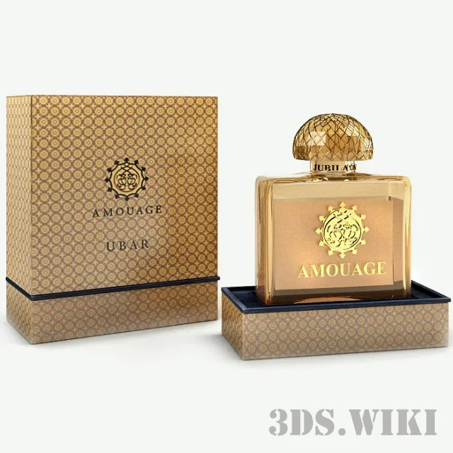 other-models – Perfume Amouage Ubar 3D Model